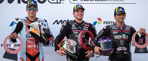 Aprilia Racing Makes History with Its First MotoGP Poker at Mandalika 